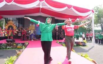 Aneka Lomba Semarakkan Markas Korem Surabaya