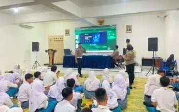 Polres Jombang Gelar Sosialisasi dan Edukasi Paham AI di SMAN 1 Jombang