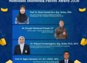 Empat Inovasi Dosen UHT Masuk Nominasi Indonesia Patent Awards 2026