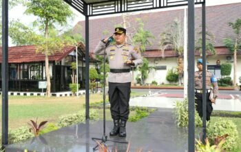 Apel Gelar Pasukan Pengamanan Muktamar NU ke-35 Digelar di Jombang