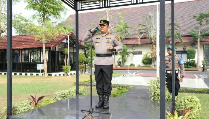 Apel Gelar Pasukan Pengamanan Muktamar NU ke-35 Digelar di Jombang