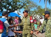 Dampingi Presiden RI, Pangkoarmada II Meninjau Daerah Terdampak Gempa Di Nagekeo NTT