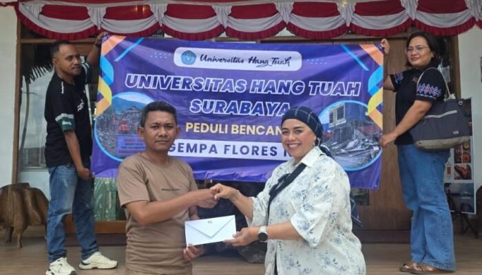 UHT PEDULI Salurkan Donasi untuk Korban Gempa Flores, NTT
