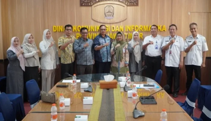 Kunjungi Kominfo Jatim, DPRD Situbondo Bahas Penguatan Infrastruktur Digital