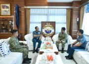 Pangkoarmada II Terima Kunjungan Silaturahmi Dankoopskasel