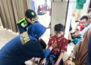 Tim Dokkes Polresta Sidoarjo Cek Kesehatan Ratusan Santri di Tanggulangin