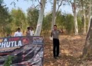 Kolaborasi Polres Ponorogo bersama Lintas Sektor Cegah Karhutla Sisir Kawasan Rawan Kebakaran