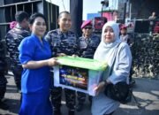 Pangkoarmada II Hadiri Bakti Sosial Hari Jadi Ke-81 TNI AL di Karangpilang