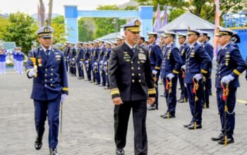 Rektor UHT Pimpin Bon Voyage ke-61, Perwira Muda Transportasi Laut Resmi Dilantik