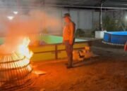 Polsek Candi Bongkar Sarana Sabung Ayam di Desa Klurak