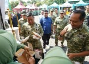 Dari Bazar Murah, Pesan Danrem Bhaskara Jaya Menggema: TNI Tak Boleh Jauh dari Rakyat