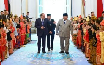 Gelar Jamuan Santap Siang Kenegaraan, Presiden Prabowo Tegaskan Kedekatan Historis Indonesia–Mesir