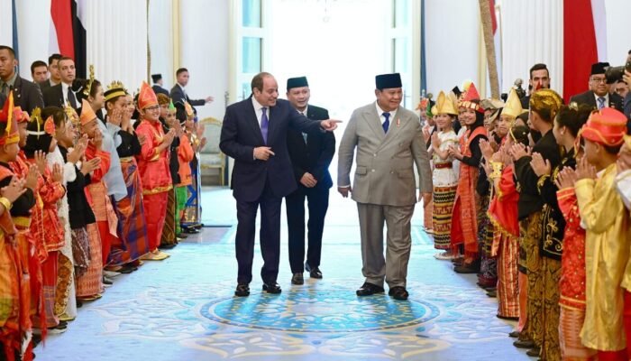 Gelar Jamuan Santap Siang Kenegaraan, Presiden Prabowo Tegaskan Kedekatan Historis Indonesia–Mesir